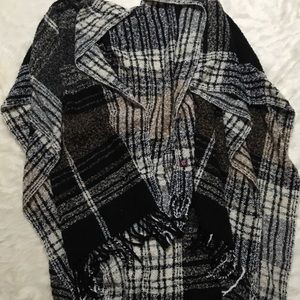 NWOT boutique poncho